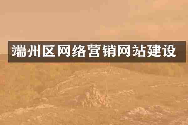 端州区网络营销网站建设