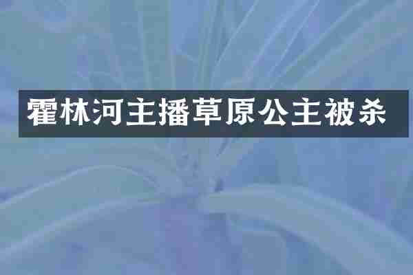 霍林河主播草原公主