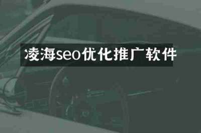 凌海seo优化推广软件