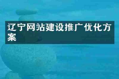 辽宁网站建设推广优化方案