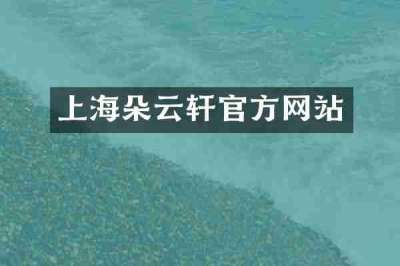 上海朵云轩官方网站