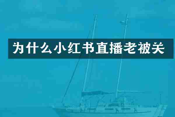 为什么小红书直播老被关