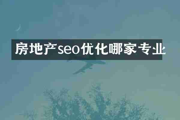 房地产seo优化哪家专业