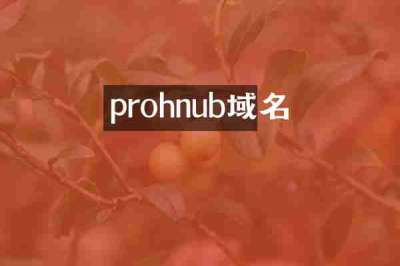 prohnub域名