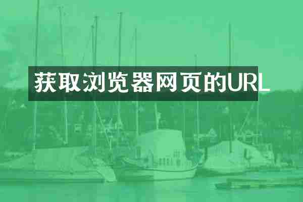 获取浏览器网页的URL