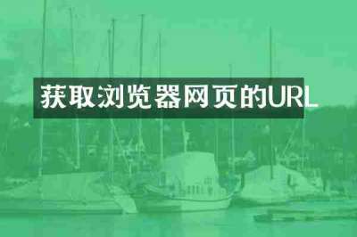 获取浏览器网页的URL