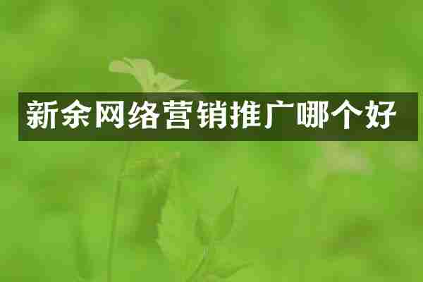 新余网络营销推广哪个好