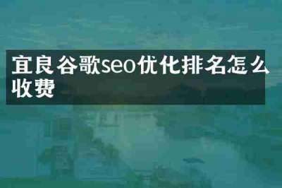 宜良谷歌seo优化排名怎么收费