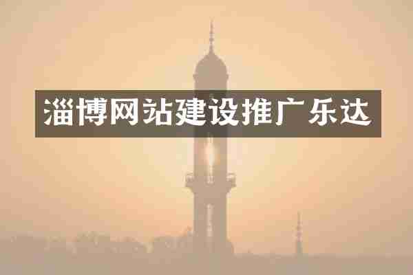 淄博网站建设推广乐达