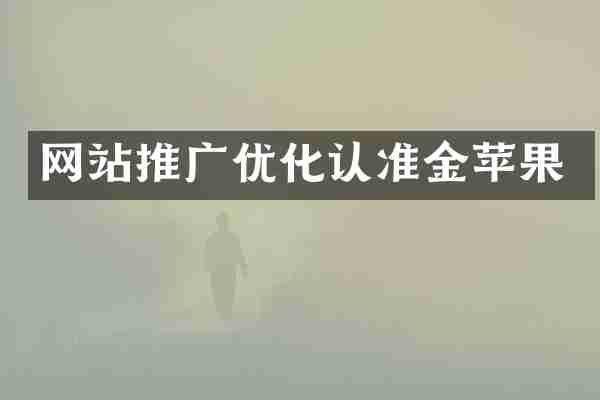 网站推广优化认准金苹果