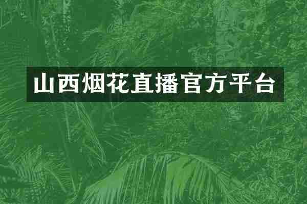山西直播官方平台