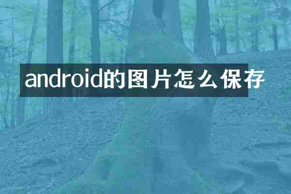 android的图片怎么保存
