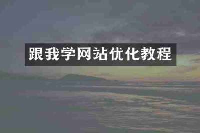 跟我学网站优化教程