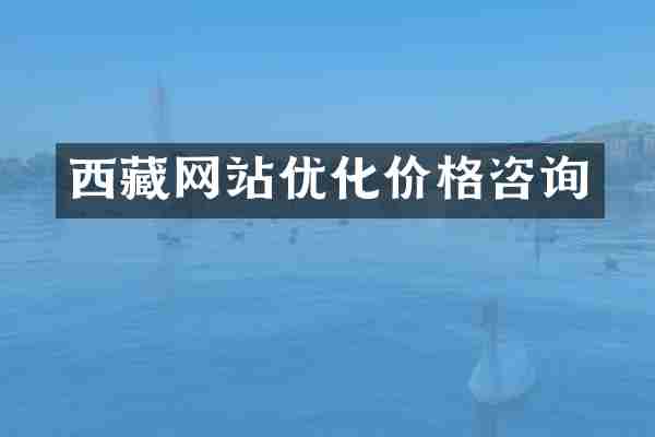 西藏网站优化价格咨询