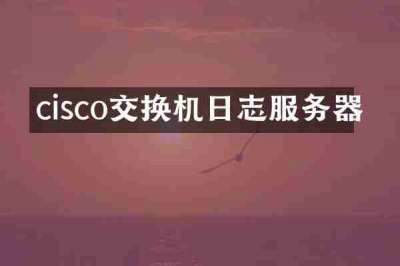 cisco交换机日志服务器