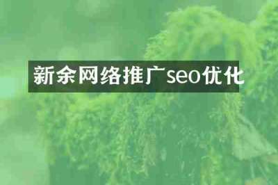 新余网络推广seo优化
