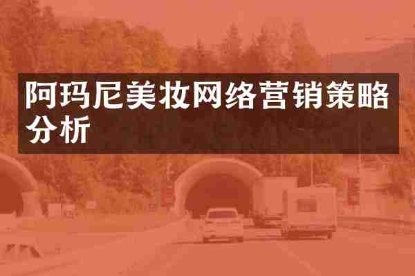 阿玛尼美妆网络营销策略分析