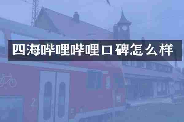 四海哔哩哔哩口碑怎么样