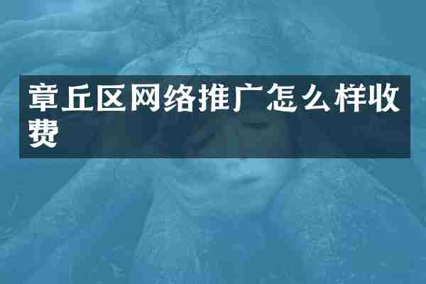 章丘区网络推广怎么样收费