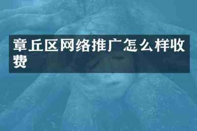 章丘区网络推广怎么样收费