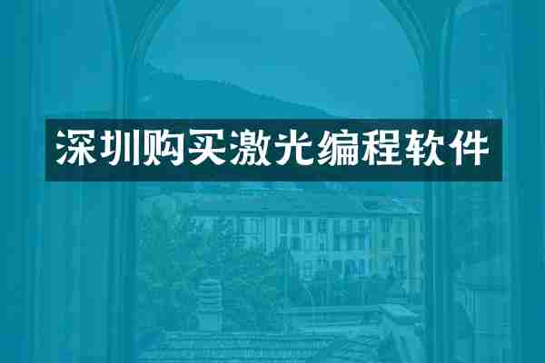深圳购买激光编程软件