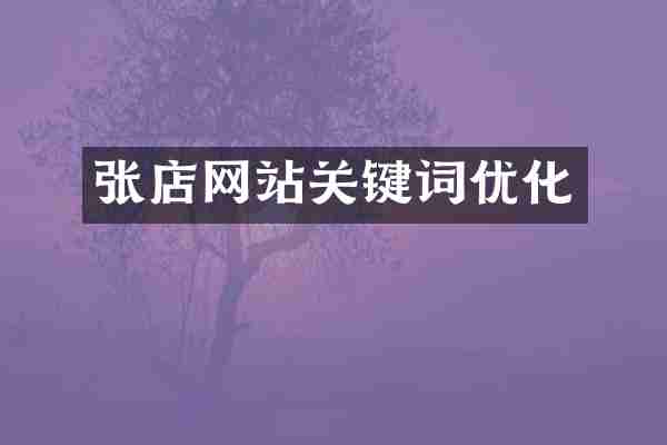 张店网站关键词优化