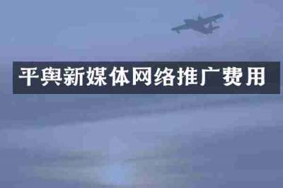 平舆新媒体网络推广费用