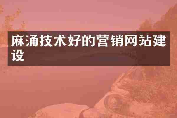 麻涌技术好的营销网站建设