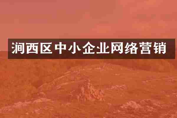 涧西区中小企业网络营销