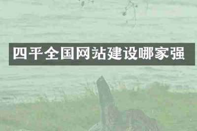 四平全国网站建设哪家强