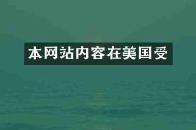 本网站内容在美国受