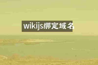 wikijs绑定域名