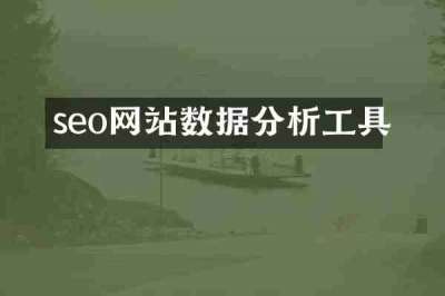 seo网站数据分析工具