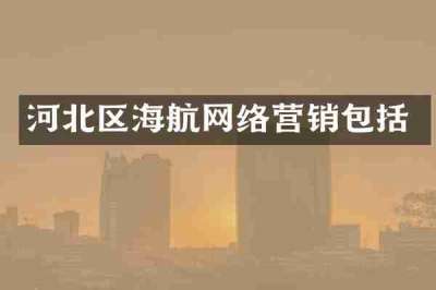 河北区海航网络营销包括