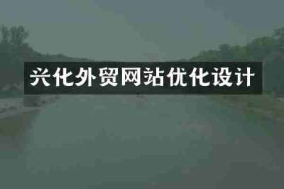 兴化外贸网站优化设计