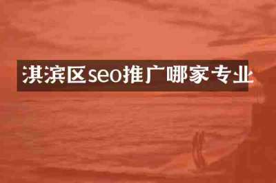 淇滨区seo推广哪家专业