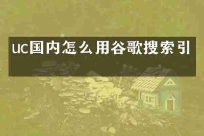 uc国内怎么用谷歌搜索引擎