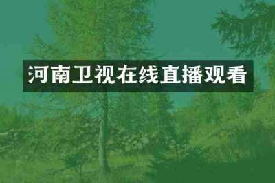河南卫视在线直播观看