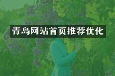青岛网站首页推荐优化