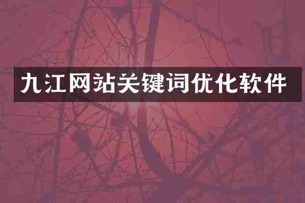 九江网站关键词优化软件