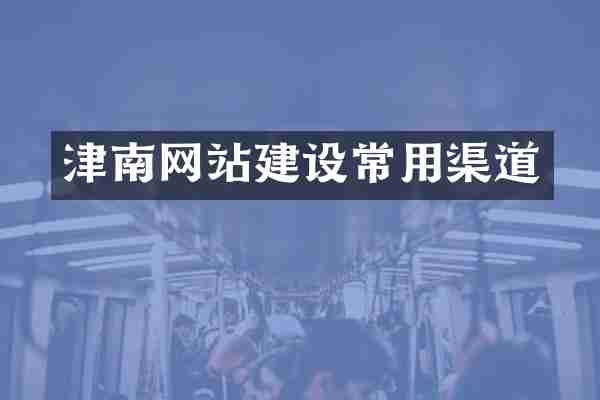 津南网站建设常用渠道