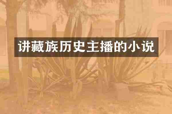 讲藏族历史主播的小说