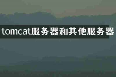 tomcat服务器和其他服务器