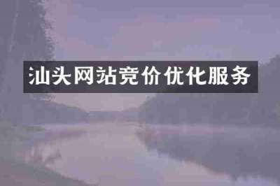 汕头网站竞价优化服务