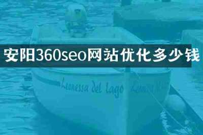 安阳360seo网站优化多少钱