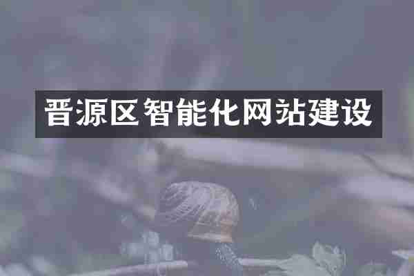 晋源区智能化网站建设