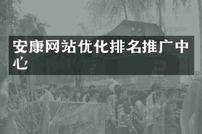 安康网站优化排名推广中心