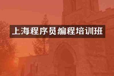 上海程序员编程培训班