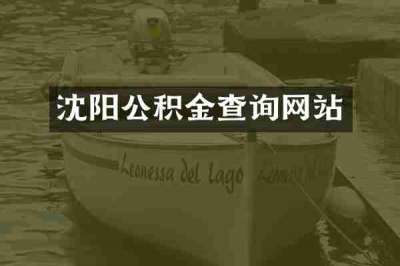沈阳公积金查询网站