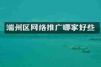 端州区网络推广哪家好些